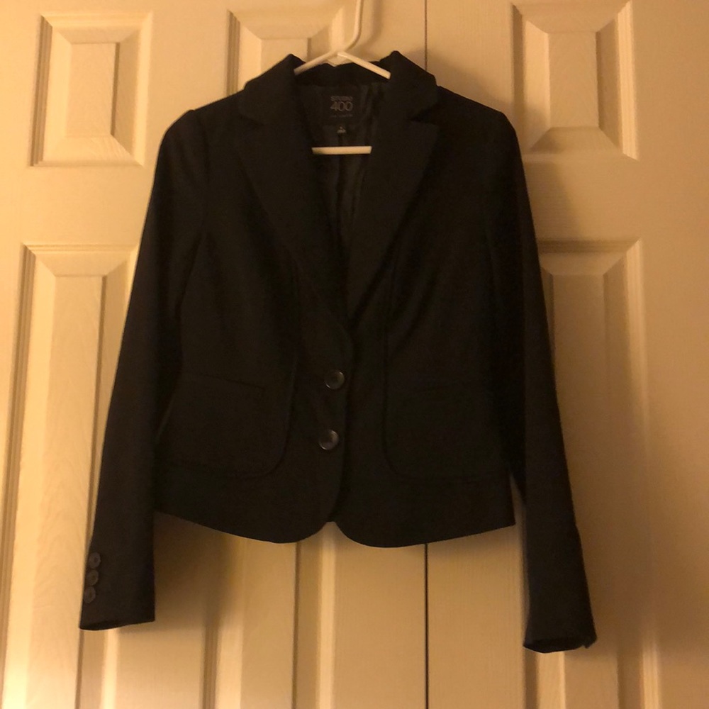 Classic black blazer - wardrobe staple. NWOT. Never worn.